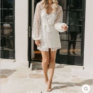 Le Rose Maya Bridal Robe